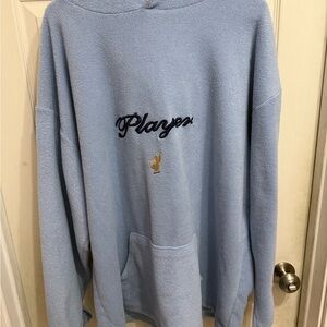 Light Blue Playboy “Player” Hoodie